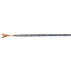 Kábel, vezeték - LiYCY 2x1,5 500V Elektronikai vezérlőkábel árnyékolt (ónozott rézszövet árnyékolás), szürke 263802