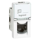 Legrand - Adatátviteli aljzat RJ45 STP 10GIGA 1mod fehér IP20 GT61861
