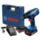 Bosch - Ütve Fúró/csavarozó akkumulátoros 18 V 2,0 Ah NiCd NiMH/Lí-Ion (2x2,0Ah) kofferben Bosch SN139638