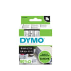 DYMO - Feliratozó készülék szalag  9mmx7mfekete/víztisza GT22752