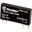 FINDER - Szilárdtestrelé 24VDC/16-30VDC 2A 1fázisú G48669
