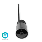 Nedis - SmartLife kültéri kamera  Wi-Fi  Full HD 1080p  IP65  Felhőalapú Tárolás (opcionális) / microSD (nem tartozék)  12 V DC  M SX083830