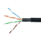 Kábel, vezeték - FTP Cat  5e kültéri földbe 100m PE 200MHz Adatátviteli kábel SN073295